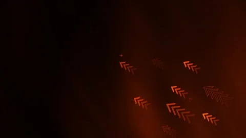 Abstract dark background with glowing arrow shapes and soft light streaks a.. Stock Footage 336756225