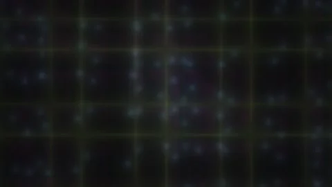 Abstract dark background with glowing blue particle grid pattern. Video stock 334427360