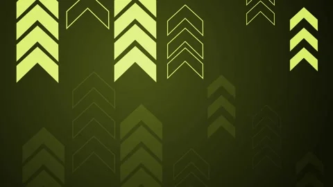 Abstract dark background with glowing chevron arrows and geometric lines an.. Stock Footage 337085175