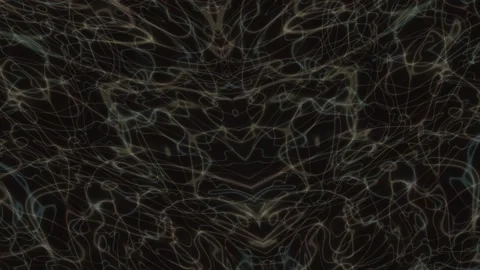Abstract dark background with glowing lines and particles Stock Footage 345652831