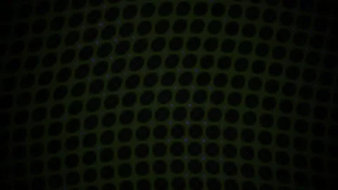 Abstract dark background with a glowing yellow grid pattern. Stock Footage 341775845