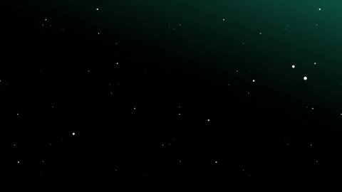 Abstract Dark Background with Green Gradient and Floating Particles. Stock Footage 339214180