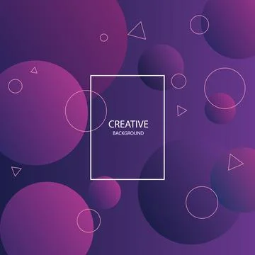 Abstract dark background icon. Vector illustration eps 10 Stock Illustration