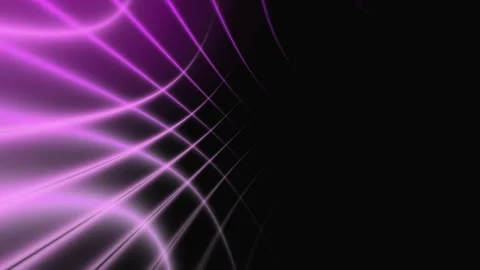 Abstract dark background with intersecting pink lines that radiate in arcs from Stock Footage 334784922