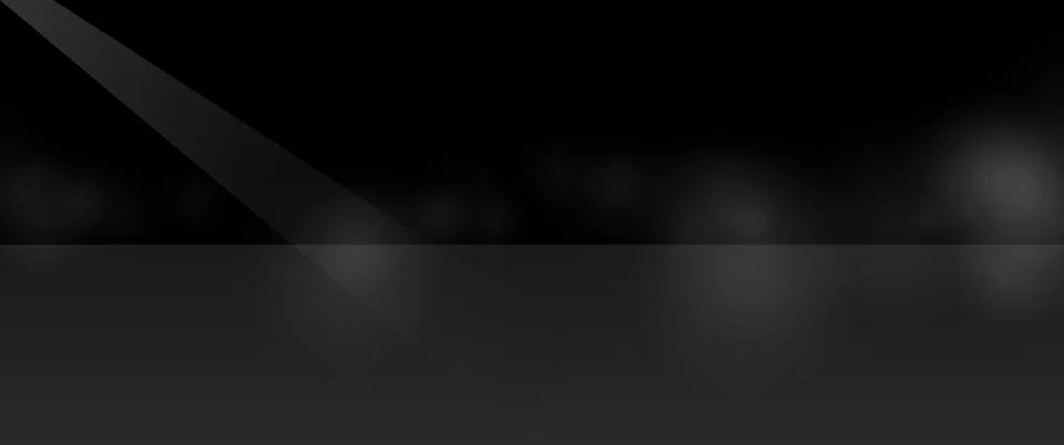 Abstract dark background with light beam and soft glow Stock Illustration