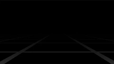 Abstract dark background with minimalist perspective grid lines in deep bla.. Stock Illustration
