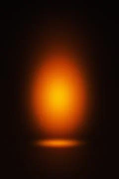 Abstract dark background with orange spotlight Stock Illustration