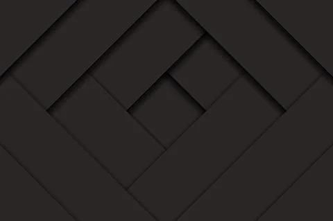 Abstract dark background with paper cut out effect Stock Illustration