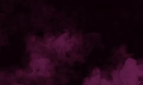 Abstract dark background. Pink smoke. Science experiment concept.. Stock Illustration
