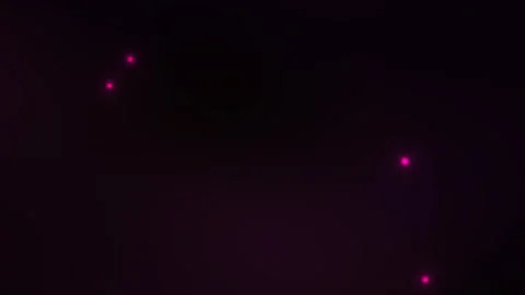 Abstract Dark Background with Pulsing Pink Light Orbs and Lens Flare Effects. Stock Footage 340487169