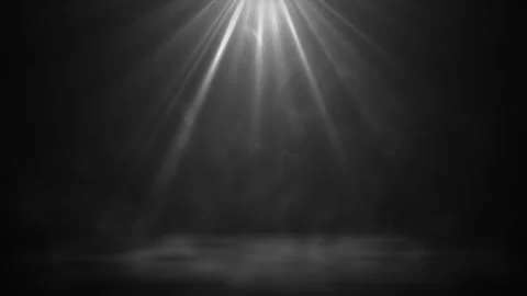 Abstract dark background with radiant light beam effects Stock Footage 333091745