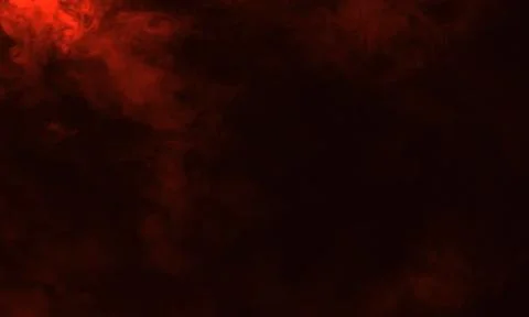 Abstract dark background. Red smoke. Science experiment concept. Premium imag Stock Illustration