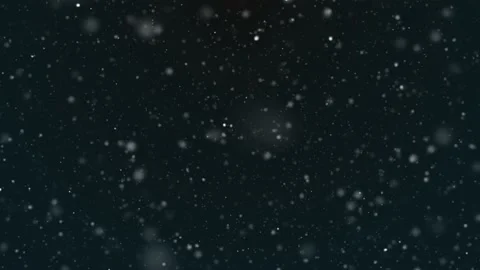 Abstract dark background with round shapes. Particles floating in air Stock Footage 149985675