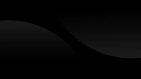 Abstract Dark Background with Smooth Elegant Gray Waves and Minimalist Design Stock Footage 345310580