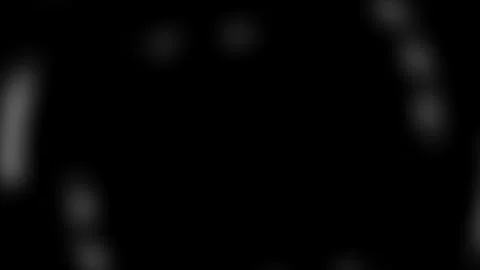 Abstract Dark Background with Soft Blurred Glowing Particles and Dust Vignett Stock Footage 346443770