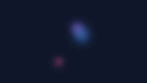 Abstract dark background with soft glowing circles in blue and purple light Stock Footage 339617497