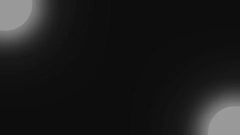 Abstract dark background with soft glowing grey circular shapes in opposite.. Stockillustratie
