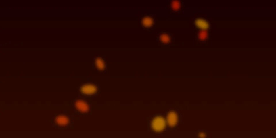 Abstract dark background with soft glowing orange light spots Stock Illustration