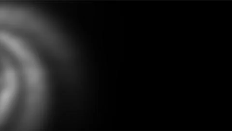 Abstract Dark Background with Soft Monochrome Light Waves and Smoke Effect. Stock Photos