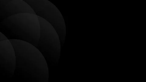 Abstract Dark Background with Soft Organic Shapes and Elegant Black Smoke M.. Stock Footage 345311007