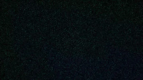 Abstract dark background with sparkling lights motion Stock Footage 328386360