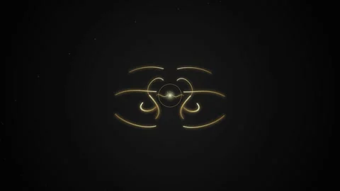 Abstract dark background with subtle animated light streaks and bokeh effects Stock Footage 346661752