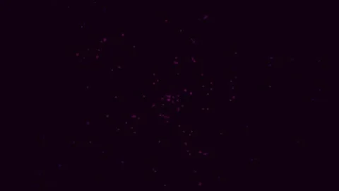Abstract dark background with subtle luminous tech particles effect Stock Footage 342159008