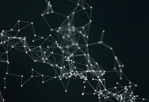 Abstract dark background. Technology concept Stock Illustration