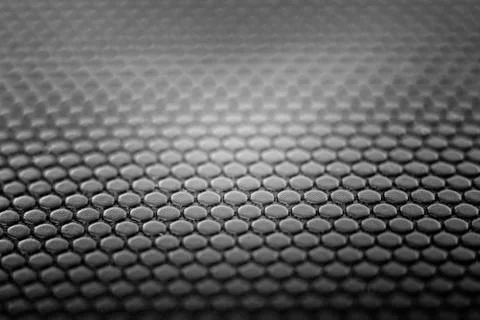 Abstract dark background texture from round elements Foto stock