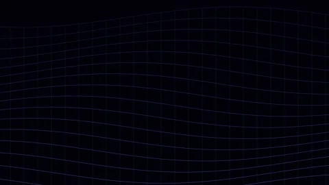 Abstract dark background with thin horizontal glowing purple dashed lines 스톡 동영상 338310829