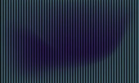 Abstract Dark Background with Vertical 3D Ribbed Stripes and Deep Purple Gr.. Stock-Illustration