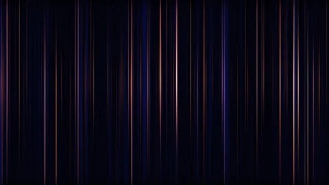 Abstract dark background with vertical glowing lines in blue and gold tones Stock Footage 330126889
