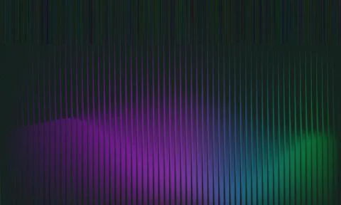 Abstract Dark Background with Vertical Ribbed Texture and Purple Blue Green.. 스톡 일러스트