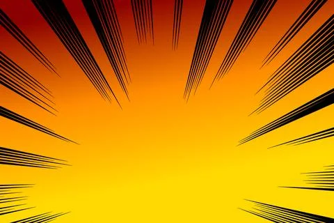 Abstract dark background with warm tones and converging lines Stock Illustration