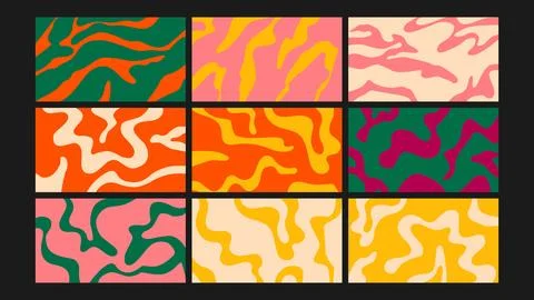 Abstract dark beige background Set Stock Illustration