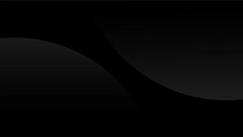 Abstract dark black background with subtle elegant wavy curves and minimali.. Stock Illustration