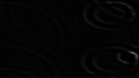 Abstract dark black background with subtle water ripples and faint dotted l.. Stock Illustration