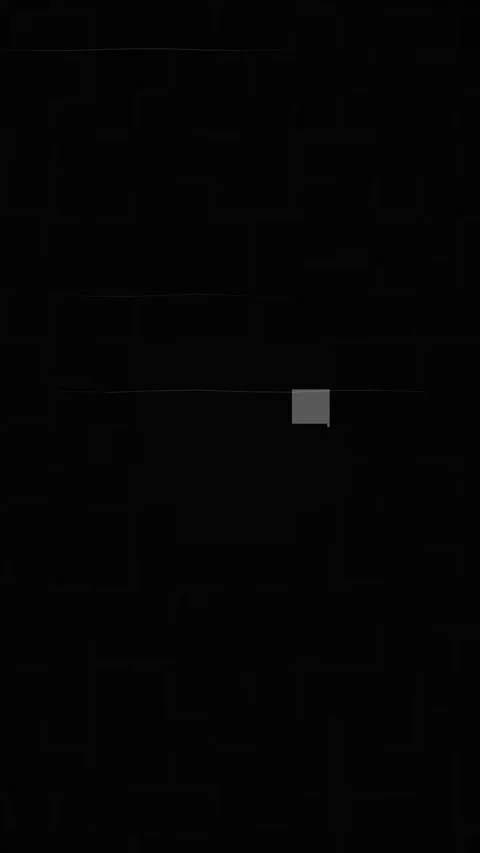 Abstract dark black digital pixel grid background with subtle light blocks Stock Footage 346748884