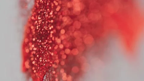 Abstract dark black red glitter sparkle Stock Footage 237022644