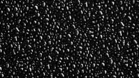 Abstract dark black texture background loop with tiny silver Stock Footage 346689049