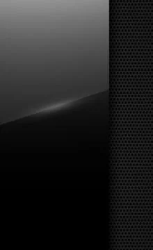 Abstract dark black textured panoramic background - Vector Stock Illustration