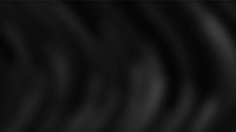 Abstract Dark Black Wave Background with Elegant Smooth Shadows and Minimal.. Stock Illustration