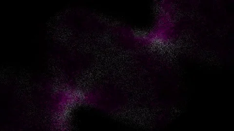 Abstract Dark Blue and Black White Galaxy Smoke Texture with Purple Light Video stock 339306380