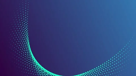 Abstract Dark Blue and Light Blue Flowing Lines Background Stock Footage 315080574