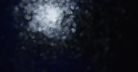 Abstract Dark Blue and Light Bokeh Background Stock Footage 328263623