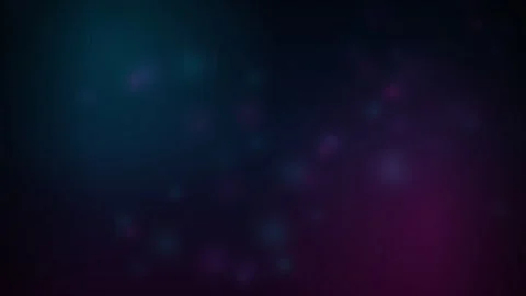 Abstract dark blue and purple background with floating bokeh particles Stock Footage 335883870