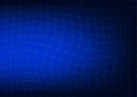 Abstract dark blue background with a curved lines Stock Illustration