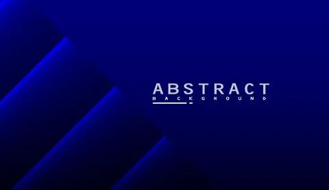Abstract dark blue background with diagonal glowing layers and elegant Illustrazione stock
