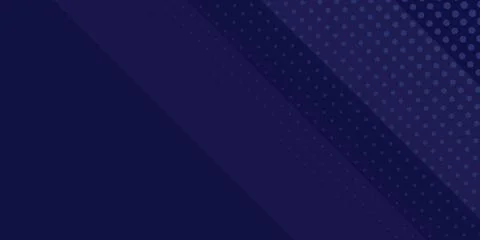 Abstract dark blue background with diagonal stripes and soft halftone dot patter Stock Illustration