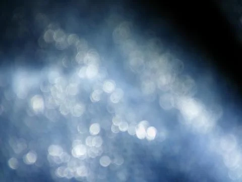 Abstract dark blue background with different elements in space Stock Photos